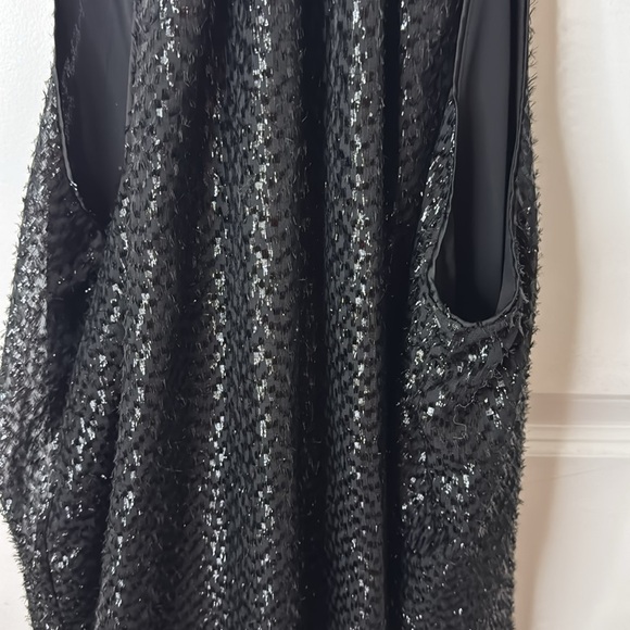 1. State Black Sequin Top - Picture 2 of 4